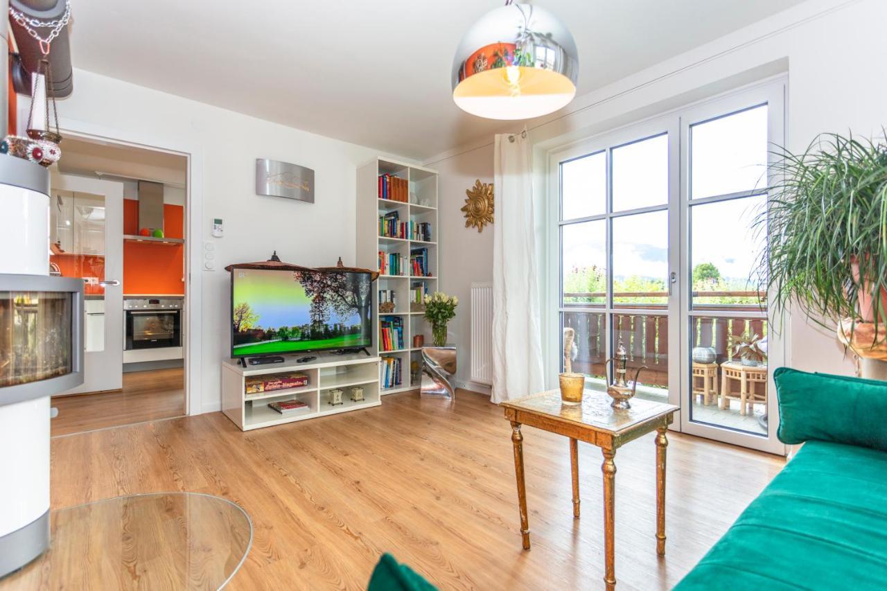 Ferienwohnung Weitblick Saalfelden Bagian luar foto